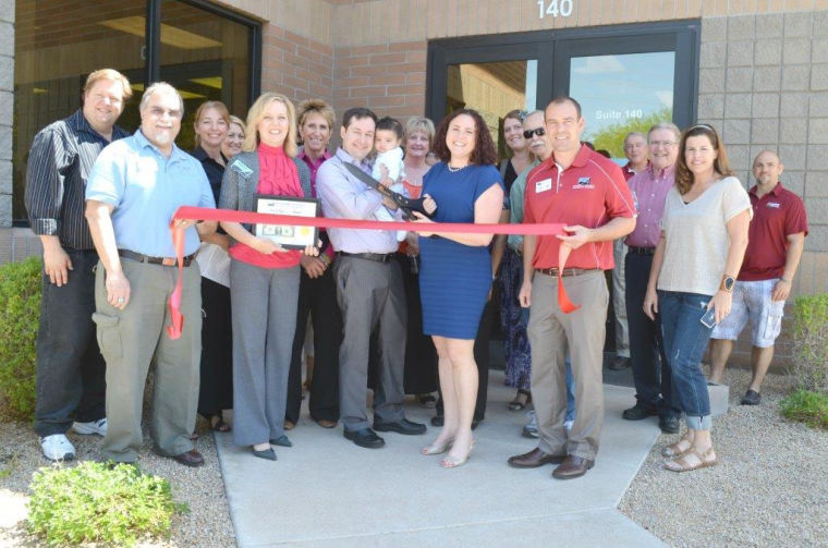 Main Street ribbon cutting